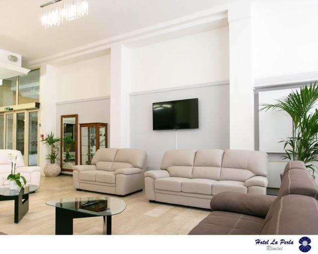 Hotel La Perla Rimini Eksteriør billede